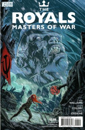 Royals: Masters of War 4 published by DC/Vertigo with cover art by Simon Coleby