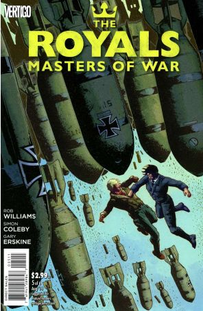Royals: Masters of War 5 published by DC/Vertigo with cover art by Simon Coleby