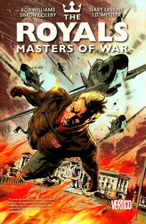 Royals: Masters of War TPB 1 published by DC/Vertigo with cover art by Simon Coleby