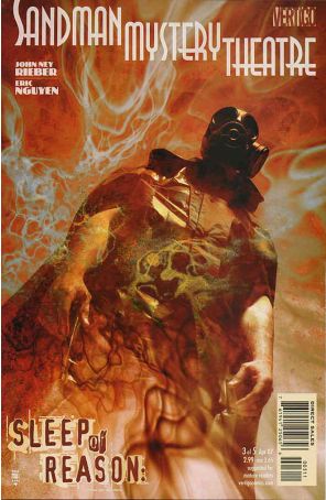 Sandman Mystery Theatre: Sleep of Reason 3 published by DC/Vertigo with cover art by Tim Bradstreet