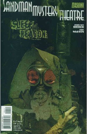 Sandman Mystery Theatre: Sleep of Reason 4 published by DC/Vertigo with cover art by Tim Bradstreet