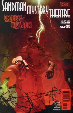 Sandman Mystery Theatre: Sleep of Reason 5 published by DC/Vertigo with cover art by Tim Bradstreet