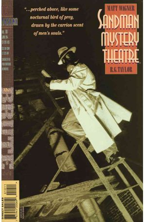 Sandman Mystery Theatre 10 published by DC/Vertigo with cover art by Gavin Wilson, Richard Bruning