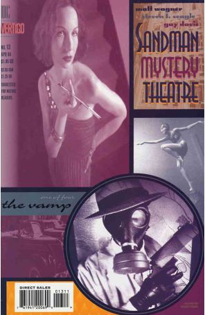 Sandman Mystery Theatre 13 published by DC/Vertigo with cover art by Gavin Wilson, Richard Bruning
