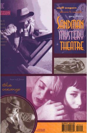 Sandman Mystery Theatre 14 published by DC/Vertigo with cover art by Gavin Wilson, Richard Bruning