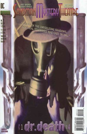 Sandman Mystery Theatre 21 published by DC/Vertigo with cover art by Gavin Wilson, Richard Bruning