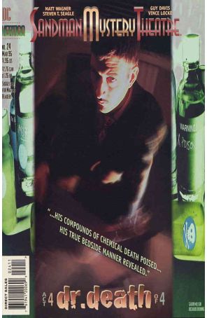 Sandman Mystery Theatre 24 published by DC/Vertigo with cover art by Gavin Wilson, Richard Bruning