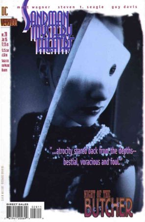 Sandman Mystery Theatre 28 published by DC/Vertigo with cover art by Gavin Wilson, Richard Bruning