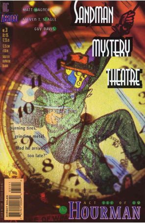 Sandman Mystery Theatre 31 published by DC/Vertigo with cover art by Gavin Wilson, Richard Bruning