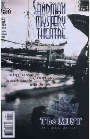 Sandman Mystery Theatre 37 published by DC/Vertigo with cover art by Gavin Wilson, Richard Bruning