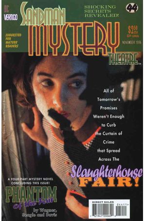 Sandman Mystery Theatre 44 published by DC/Vertigo with cover art by Gavin Wilson, Richard Bruning