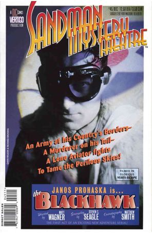 Sandman Mystery Theatre 45 published by DC/Vertigo with cover art by Gavin Wilson, Richard Bruning