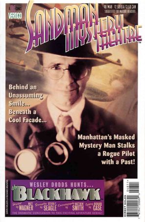 Sandman Mystery Theatre 48 published by DC/Vertigo with cover art by Gavin Wilson, Richard Bruning