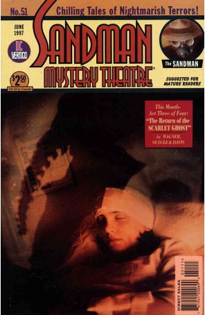 Sandman Mystery Theatre 51 published by DC/Vertigo with cover art by Gavin Wilson, Richard Bruning
