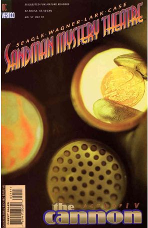 Sandman Mystery Theatre 57 published by DC/Vertigo with cover art by Gavin Wilson, Richard Bruning