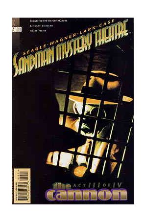 Sandman Mystery Theatre 59 published by DC/Vertigo with cover art by Gavin Wilson, Richard Bruning