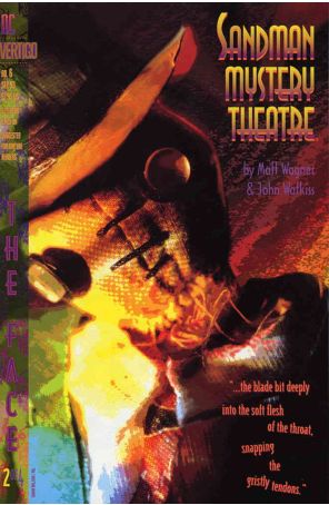 Sandman Mystery Theatre 6 published by DC/Vertigo with cover art by Gavin Wilson, Richard Bruning