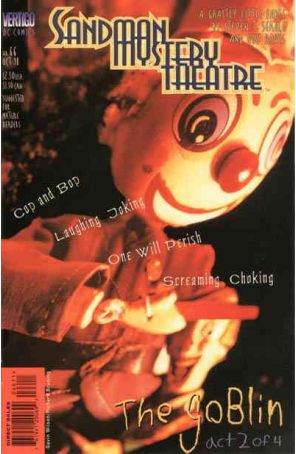 Sandman Mystery Theatre 66 published by DC/Vertigo with cover art by Gavin Wilson, Richard Bruning