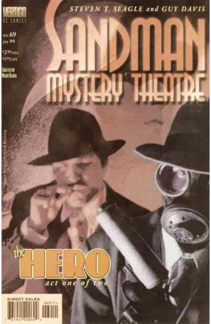 Sandman Mystery Theatre 69 published by DC/Vertigo with cover art by Gavin Wilson, Richard Bruning