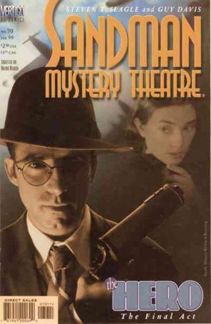 Sandman Mystery Theatre 70 published by DC/Vertigo with cover art by Gavin Wilson, Richard Bruning