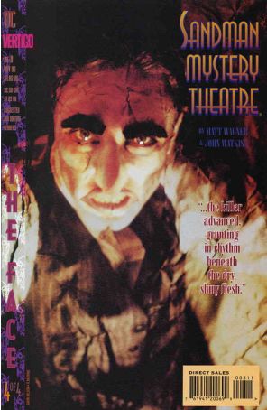 Sandman Mystery Theatre 8 published by DC/Vertigo with cover art by Gavin Wilson, Richard Bruning