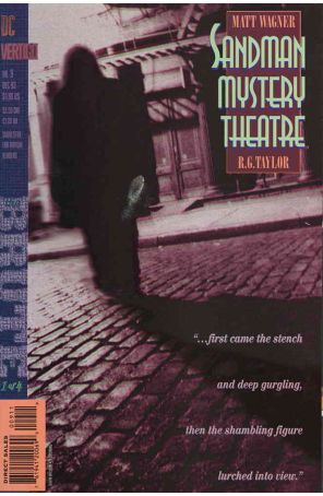 Sandman Mystery Theatre 9 published by DC/Vertigo with cover art by Gavin Wilson, Richard Bruning