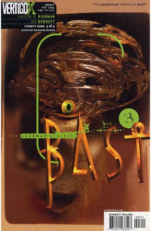 Sandman Presents: Bast 3 published by DC/Vertigo with cover art by Dave McKean