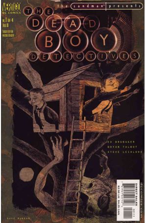The Sandman Presents: Deadboy Detectives 1 published by DC/Vertigo with cover art by Dave McKean