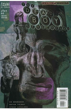 The Sandman Presents: Deadboy Detectives 4 published by DC/Vertigo with cover art by Dave McKean