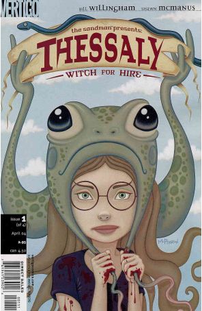 Sandman Presents: Thessaly: Witch for Hire 1 published by DC/Vertigo with cover art by Tara McPherson