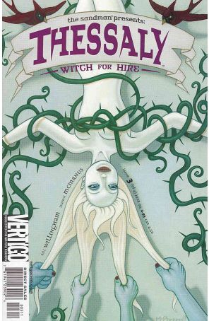 Sandman Presents: Thessaly: Witch for Hire 3 published by DC/Vertigo with cover art by Tara McPherson