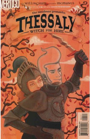 Sandman Presents: Thessaly: Witch for Hire 4 published by DC/Vertigo with cover art by Tara McPherson