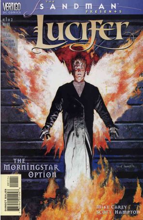 Sandman Presents: Lucifer 1 published by DC/Vertigo with cover art by Scott Hampton
