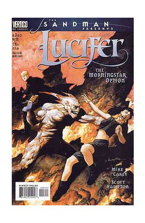 Sandman Presents: Lucifer 3 published by DC/Vertigo with cover art by Scott Hampton
