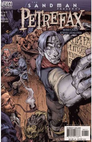 Sandman Presents: Petrefax 1 published by DC/Vertigo with cover art by Pascal Alixe