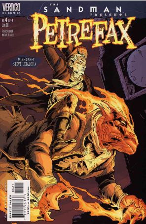 Sandman Presents: Petrefax 4 published by DC/Vertigo with cover art by Pascal Alixe