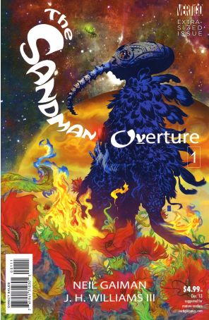 Sandman: Overture 1A published by DC/Vertigo with cover art by J.H. Williams III