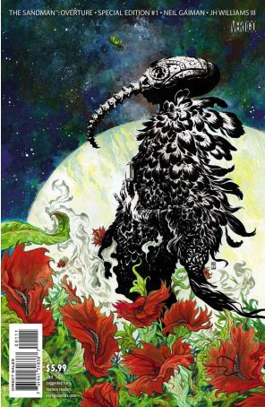 Sandman: Overture 1F published by DC/Vertigo with cover art by J.H. Williams III