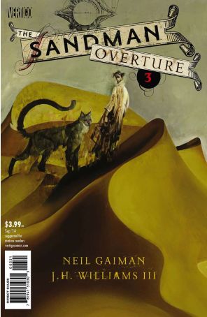 Sandman: Overture 3B published by DC/Vertigo with cover art by Dave Mckean