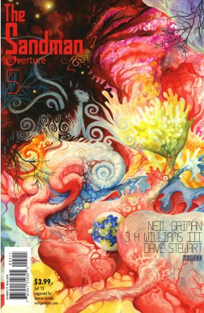 Sandman: Overture 5A published by DC/Vertigo with cover art by J.H. Williams III