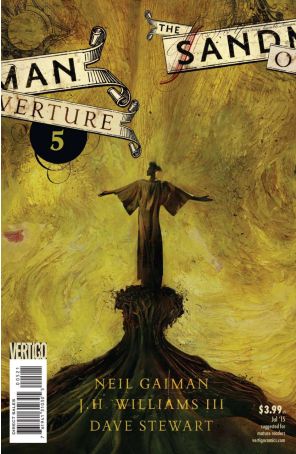 Sandman: Overture 5B published by DC/Vertigo with cover art by Dave Mckean