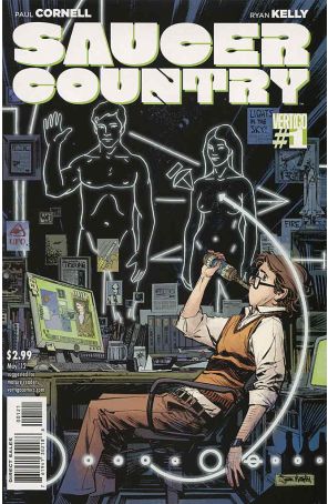 Saucer Country 1A published by DC/Vertigo with cover art by Sean Murphy