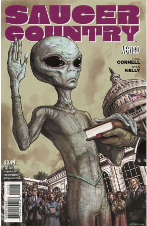 Saucer Country 12 published by DC/Vertigo with cover art by Ryan Kelly