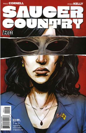 Saucer Country 2 published by DC/Vertigo with cover art by Ryan Kelly