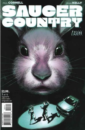 Saucer Country 3 published by DC/Vertigo with cover art by Ryan Kelly