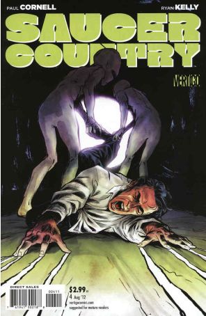 Saucer Country 4 published by DC/Vertigo with cover art by Ryan Kelly