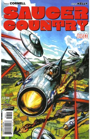 Saucer Country 7 published by DC/Vertigo with cover art by Ryan Kelly