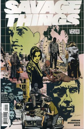 Savage Things 2 published by DC/Vertigo with cover art by John Paul Leon