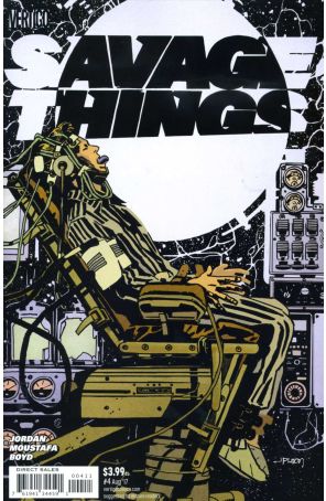 Savage Things 4 published by DC/Vertigo with cover art by John Paul Leon