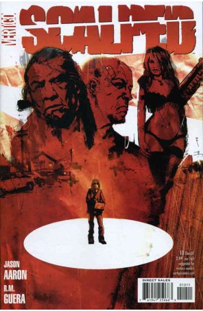 Scalped 10 published by DC/Vertigo with cover art by Jock